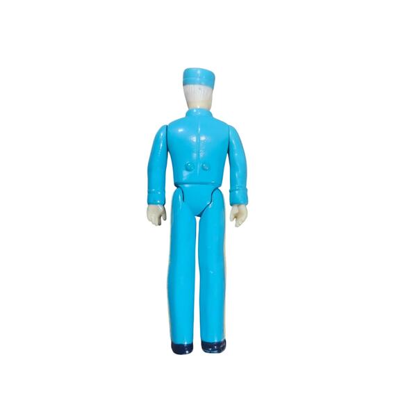 Fisher Price Loving Family Sweet Street Hotel Door Man 3 Inch Replacement Figure - Picture 4 of 4